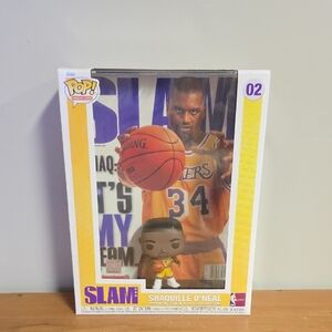 Funko Pop! Shaquille O'Neal Figure - Yellow and Purple